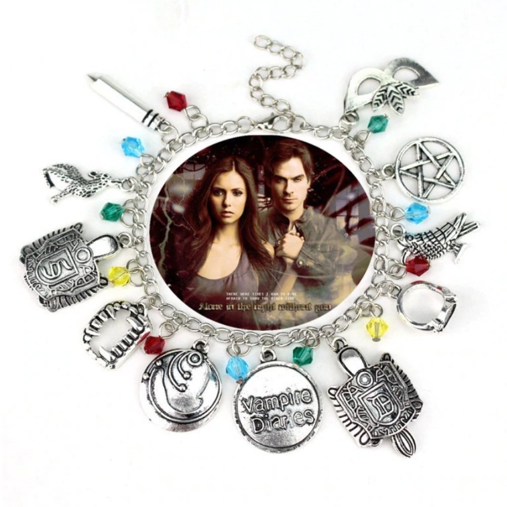 The Vampire Diaries Charm Bracelet New
